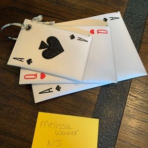 Kate Spade pouch trio